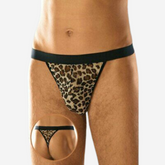 sexy shop Perizoma Uomo Leopardato SoftLine - Sensualshop toys