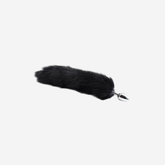sexy shop Plug Fox Tail black - Sensualshop toys