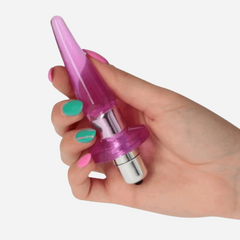 sexy shop Plug Anale Vibrante  Sting Purple - Sensualshop toys