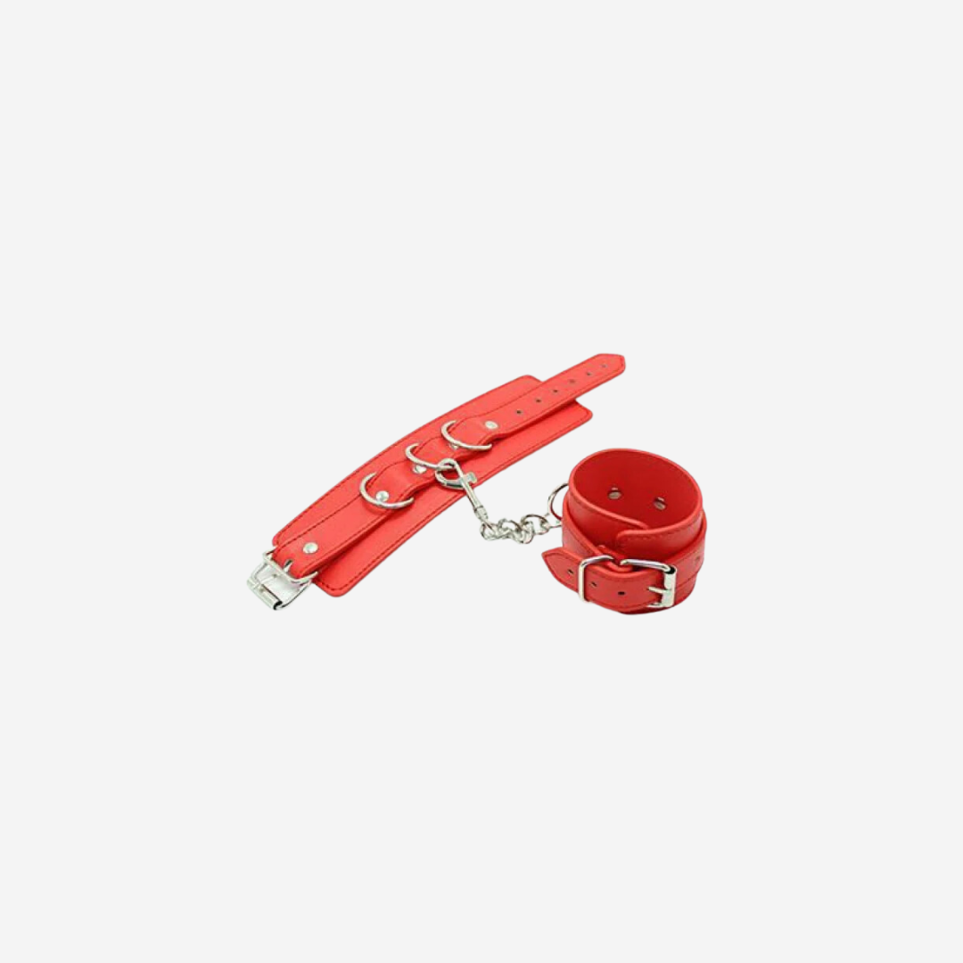 sexy shop Polsiere Cuffs Belt red - Sensualshop toys
