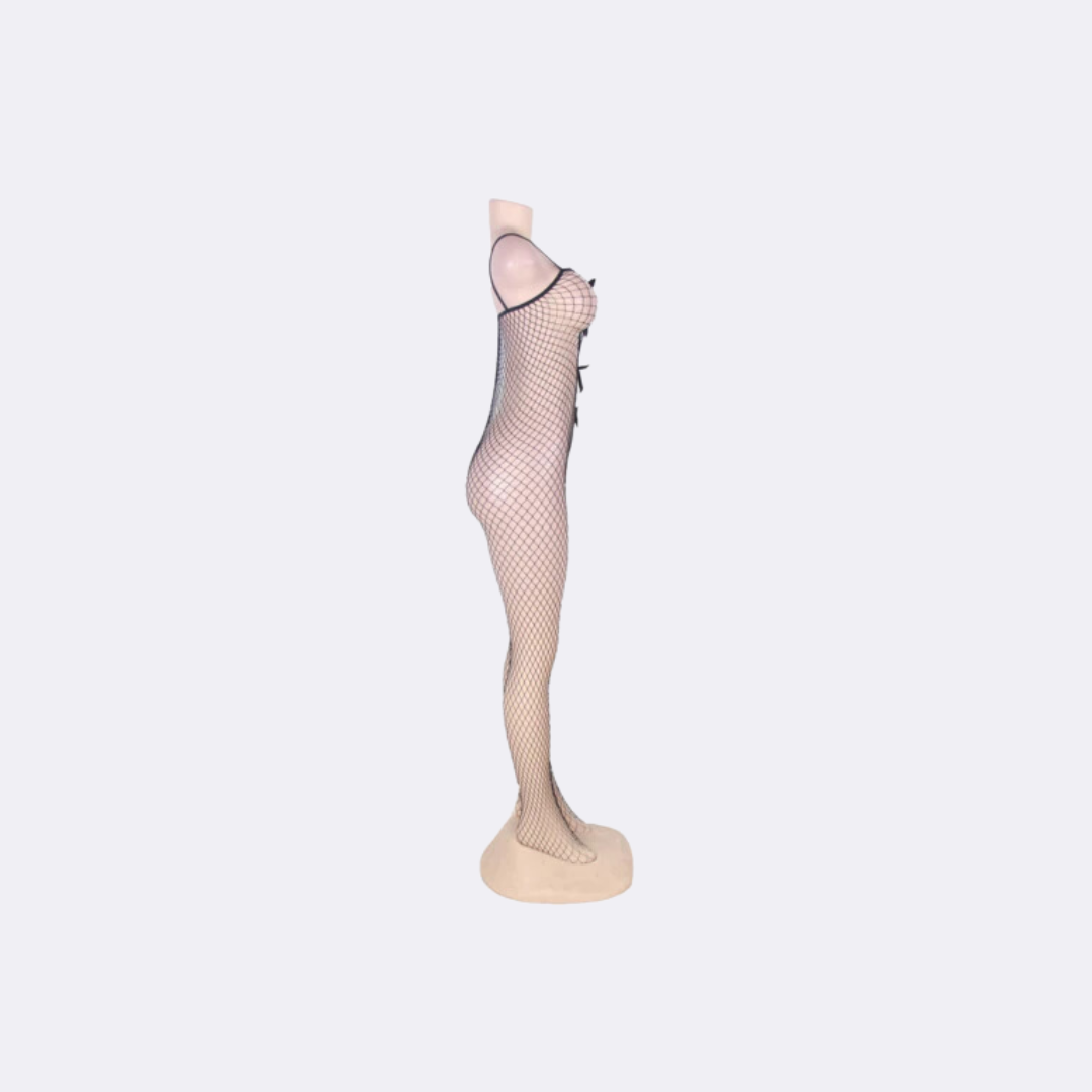 sexy shop Queen Lingerie Crothless Bowknot - Sensualshop toys