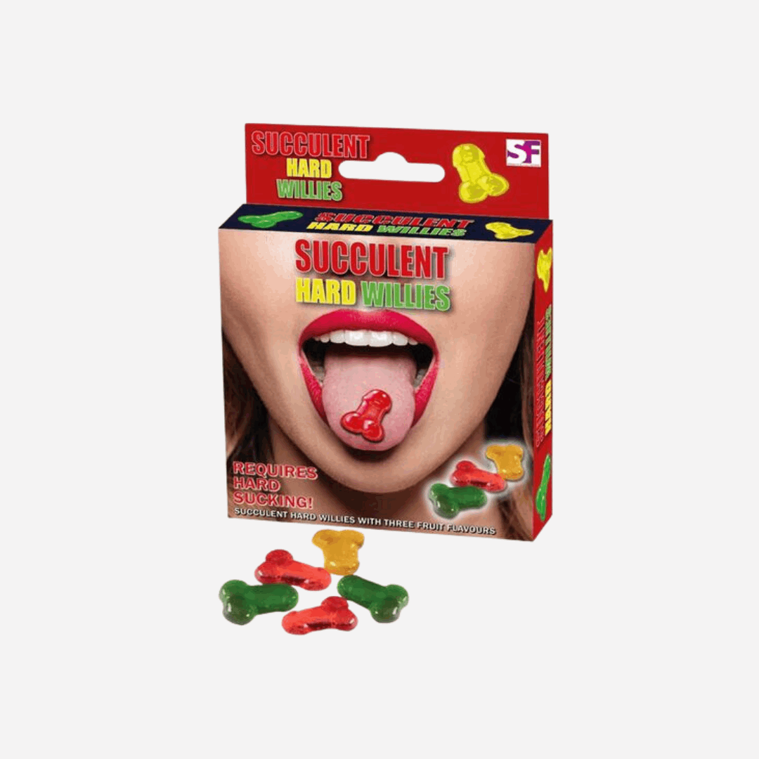 Caramelle Succulenti Hard Willies Tre Gusti