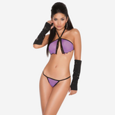 sexy shop Intimo due pezzi a rete con pizzo Taglia Unica 0/S - Sensualshop toys
