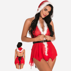 sexy shop Babydoll Babbo Natale Sexy Taglia Unica 6114 - Sensualshop toys