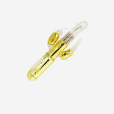 sexy shop Rabbit Vibratore Multifunzione Tripla Stimolazione Ohmama Golden - Sensualshop toys