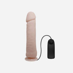 sexy shop Dildo Realistico Vibrante Con Ventosa BIG Flesh 26Cm - Sensualshop toys