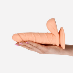 Dildo Vibe Oliver Flesh Privo Di Ftalati Pvc 17.5Cm 4Cm