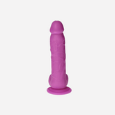 sexy shop Fallo Realistico Real Safe Brush Purple 21 cm - Sensualshop toys