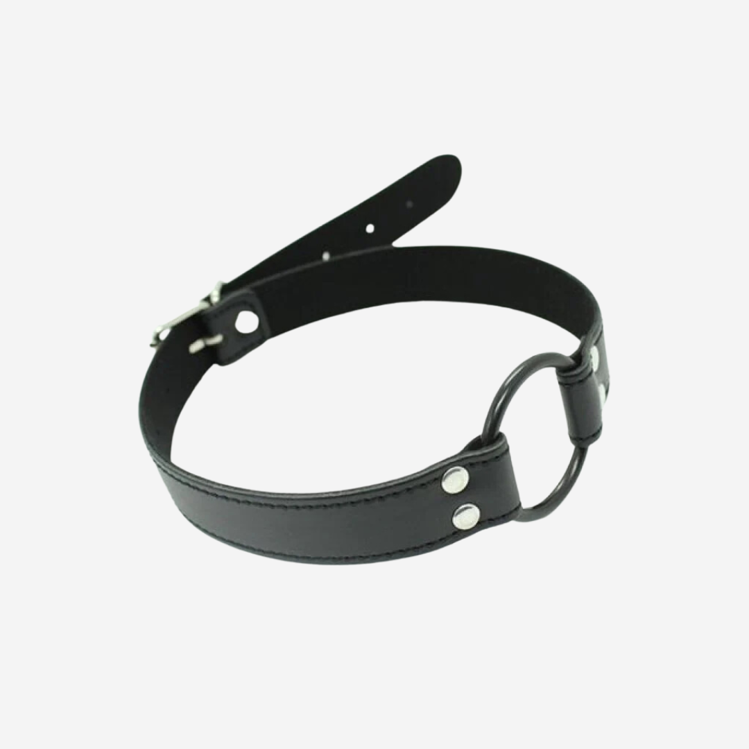 sexy shop Morso Easy Belt Ring Black  Ecopelle Regolabile - Sensualshop toys