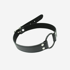 sexy shop Morso Easy Belt Ring Black Ecopelle Regolabile - Sensualshop toys
