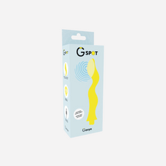 sexy shop Vibratore G Spot Punto G e Clitoride Diverse Vibrazioni Gavyn Giallo - Sensualshop toys