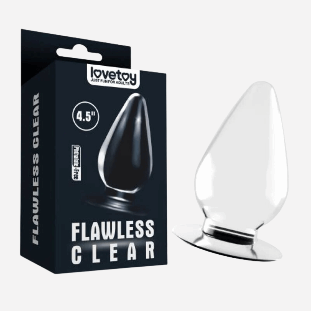 sexy shop Plug anale Flawless Clear - Sensualshop toys