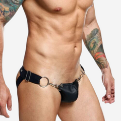 sexy shop Slip Uomo Erotic Wear Snap Jockstrap - Sensualshop toys