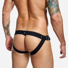 sexy shop Slip Uomo Erotic Wear Snap Jockstrap - Sensualshop toys