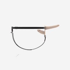 sexy shop Strap On Doppia Penetrazione 15cm 8cm Fetish Submissive Carne - Sensualshop toys