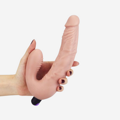 sexy shop Strap On Strapless 2 Materiale Silicone Medicale 21cm 4cm - Sensualshop toys