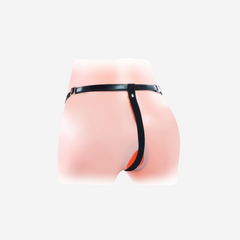 sexy shop Strap On Sexy Hollow Materiale Privo Ftalati Pvc Lunghezza 13.5cm Diametro 4cm - Sensualshop toys