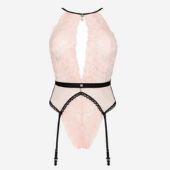 Completo Sexy Lilines Teddy Bianco L/XL