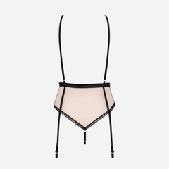 sexy shop Completo Sexy Lilines Teddy Bianco L/XL - Sensualshop toys