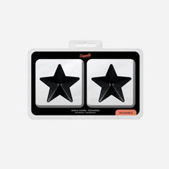 sexy shop Copricapezzoli Stelle Nere Chic Desire - Sensualshop toys