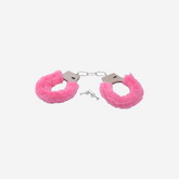 sexy shop Manette Metallo e Pelliccia Morbida Rosa Con Chiavi lo - Sensualshop toys