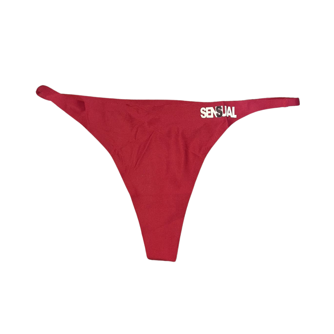 sexy shop Mutandina Senza Bordi Sensual Rossa - Sensualshop toys