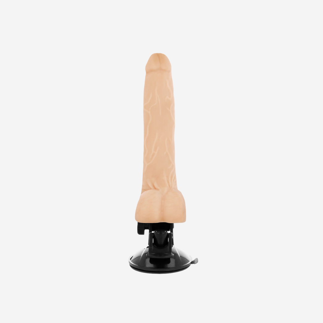 sexy shop Vibratore Realistico Pieghevole Basecock con telecomando  Carne 18,5 cm - Sensualshop toys