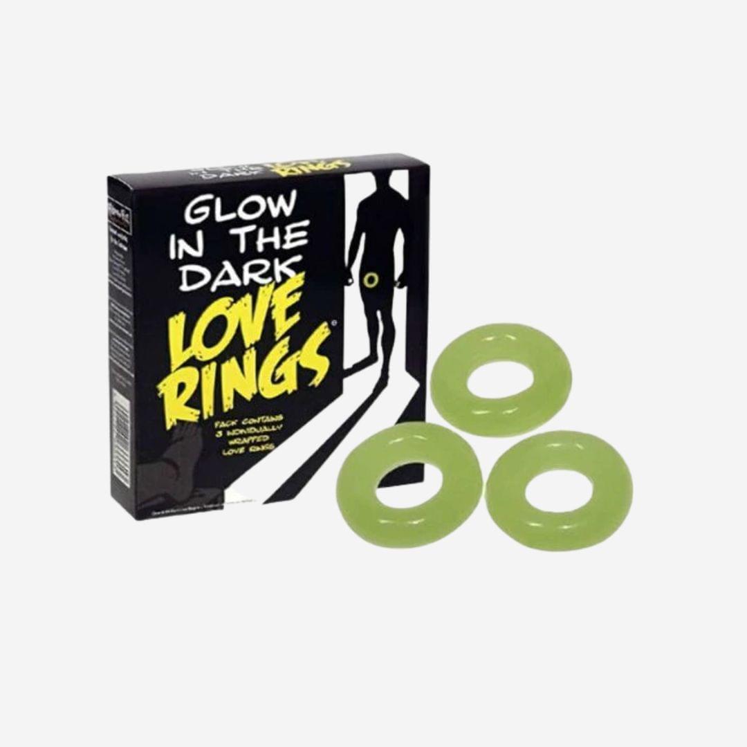 sexy shop Anelli Dell'amore Commestibili 3pz Spencer Erezioni Durevoli - Sensualshop toys