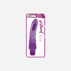 sexy shop Vibratore Realistico Jammy Jelly Bright Glitter Viola 24.5cm - Sensualshop toys