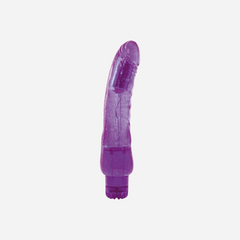 sexy shop Vibratore Realistico Jammy Jelly Bright Glitter Viola 24.5cm - Sensualshop toys