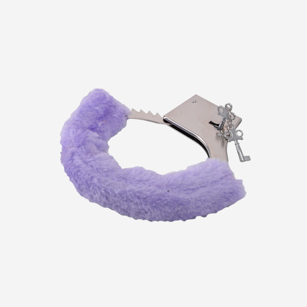 sexy shop Manette Soft Purple Con Pelliccia  Bestseller - Sensualshop toys