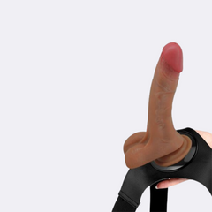 Strap-on Harness Briefs Universal Vibrante e Funzione Squirting Pretty Love