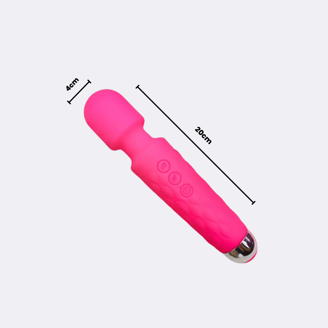 sexy shop Microfono Vibrante Hot Masturbatore e Massaggiatore Vagina, Clitoride e Zone Erogene 20 Modalità di Vibrazione Viola - Sensualshop toys