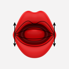 sexy shop Bocca Succhia Clitoride Vibrante Mordente Doppio Piacere Mia Sicilia - Sensualshop toys