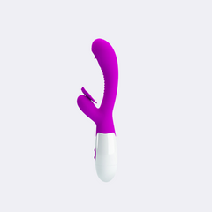 Vibratore Moth Licking Punto G e Clitoride 12 Modalità di Vibrazione Pretty Love Viola