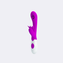 Vibratore Moth Licking Punto G e Clitoride 12 Modalità di Vibrazione Pretty Love Viola