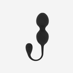 sexy shop Palline Vaginali Vibranti Per Pavimento Pelvico Nisha Nero - Sensualshop toys