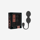 sexy shop Palline Vaginali Vibranti Per Pavimento Pelvico Nisha Nero - Sensualshop toys