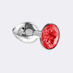 Plug Anale Secret Play Con Diamante Rosso Taglia S