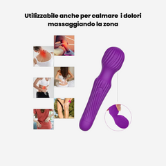 sexy shop Microfono Vibrante e Stimolante Poppy Massaggiatore Clitoride e Vagina Waterproof - Sensualshop toys