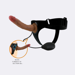 Strap On Eiaculante Kyton Harness Briefs Squiriting 21,5 cm