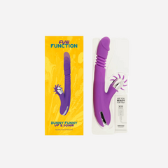 sexy shop Rabbit Testa Movimento Su e Giu e Lingue Rotanti Bunny Funny Up & Down 2.0 - Sensualshop toys