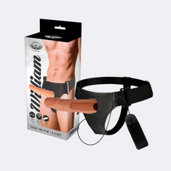 Strap-On William Harness Attraction Vibrante 17 cm