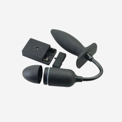sexy shop Ovetto Plug e Bullet Double impact Soft Touch ABS Vibrante PVC Impermeabile E Privo di Ftalati - Sensualshop toys