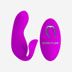 sexy shop Stimolatore Vaginale Di Coppia Pretty Love Silicone Morbido 12 Vibrazioni - Sensualshop toys