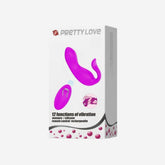 sexy shop Stimolatore Vaginale Di Coppia Pretty Love Silicone Morbido 12 Vibrazioni - Sensualshop toys