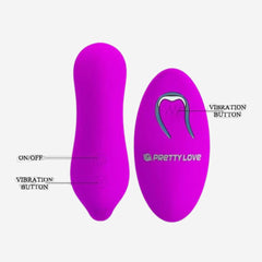 sexy shop Stimolatore Vaginale Di Coppia Pretty Love Silicone Morbido 12 Vibrazioni - Sensualshop toys