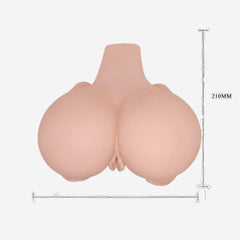 sexy shop Masturbatore Realistico Doppio Foro Crazy Bull - Sensualshop toys