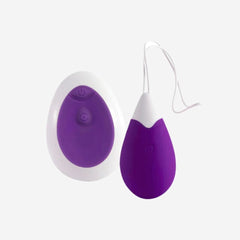 sexy shop Ovulo Vibrante Intense Morbido Setoso Jan Viola 10 Modalità Di Vibrazione Silicone Morbido - Sensualshop toys