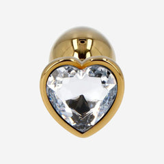 sexy shop Plug Anale Golden Dream Elegant Luxury Metallo Colore Oro Lung. 7 cm Diame 2.8 cm - Sensualshop toys